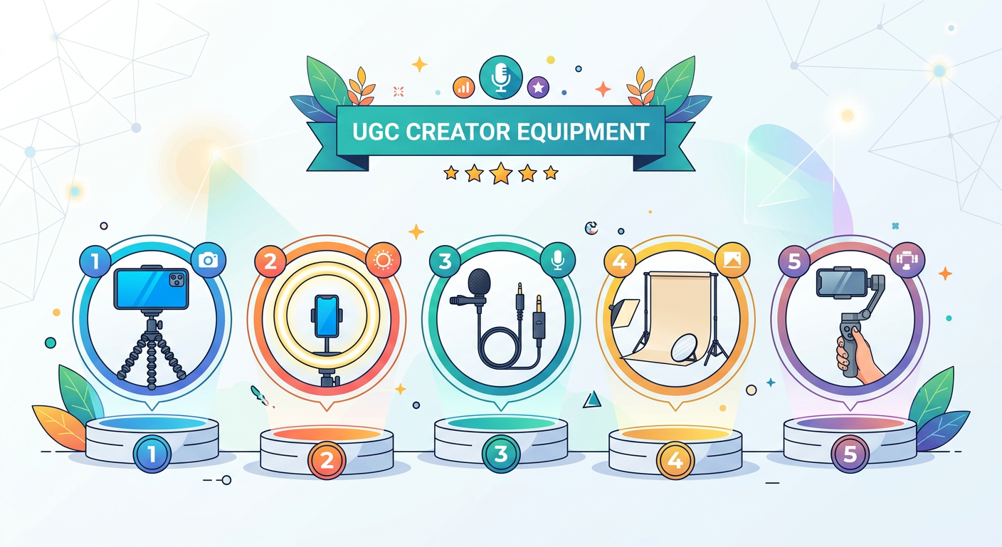 UGC Creator Equipment: What You Actually Need to Start (Under $200) — image 1